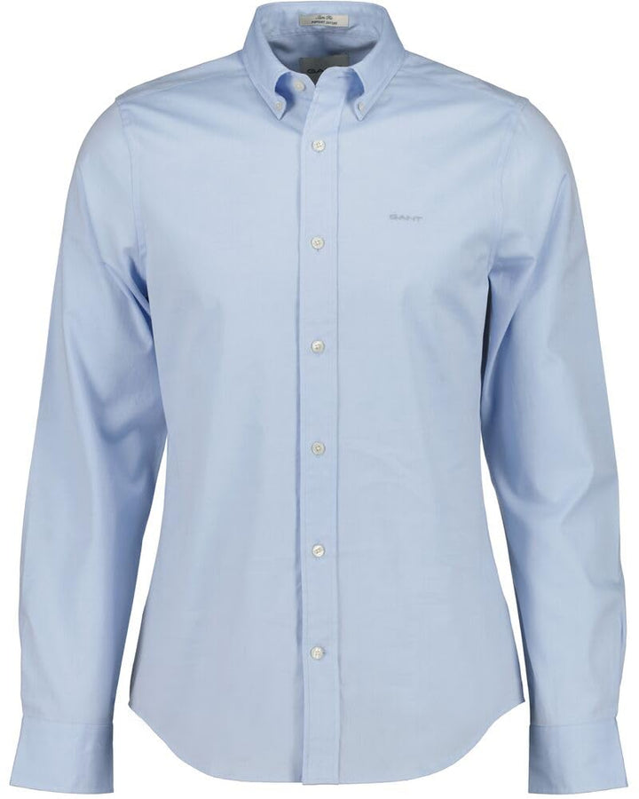 GANT Herren Slim Pinpoint Oxford Shirt Klassisches Hemd M Light Blue, M Light Blue
