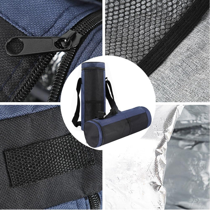 2PCS Tragetasche für Flaschen, 2 L wasserdichte Isolierte Kühltasche Oxford Tragetasche für Wasserfl