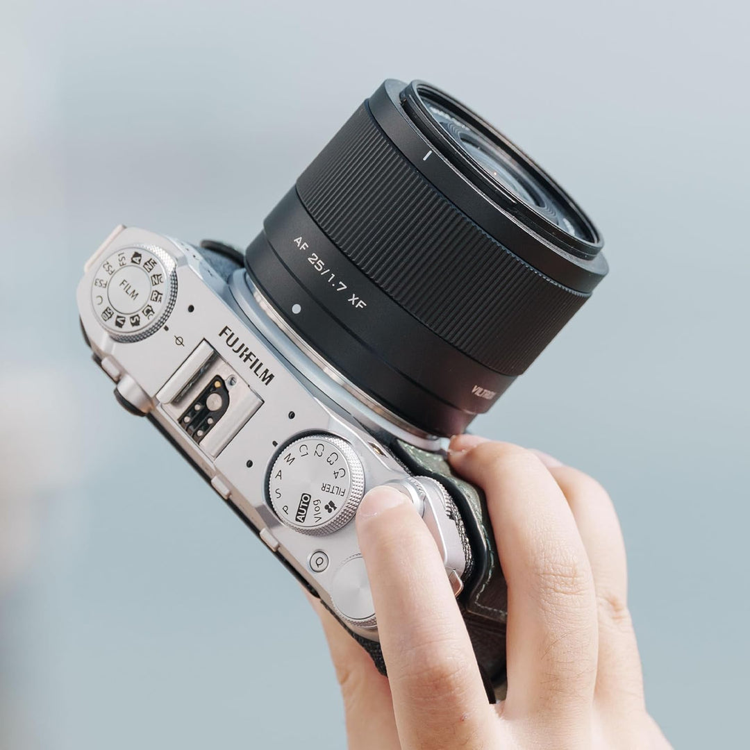 VILTROX 25mm F1.7 f/1.7 XF Objektiv für Fuji X, Grosser Blende STM Autofokus Objektiv Kompatibel mit