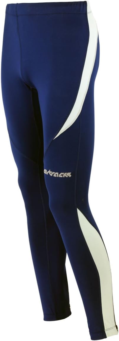 Airtracks Damen Funktions Laufhose Lang Pro - Running Tight - Kompression - Atmungsaktiv- Reflektore