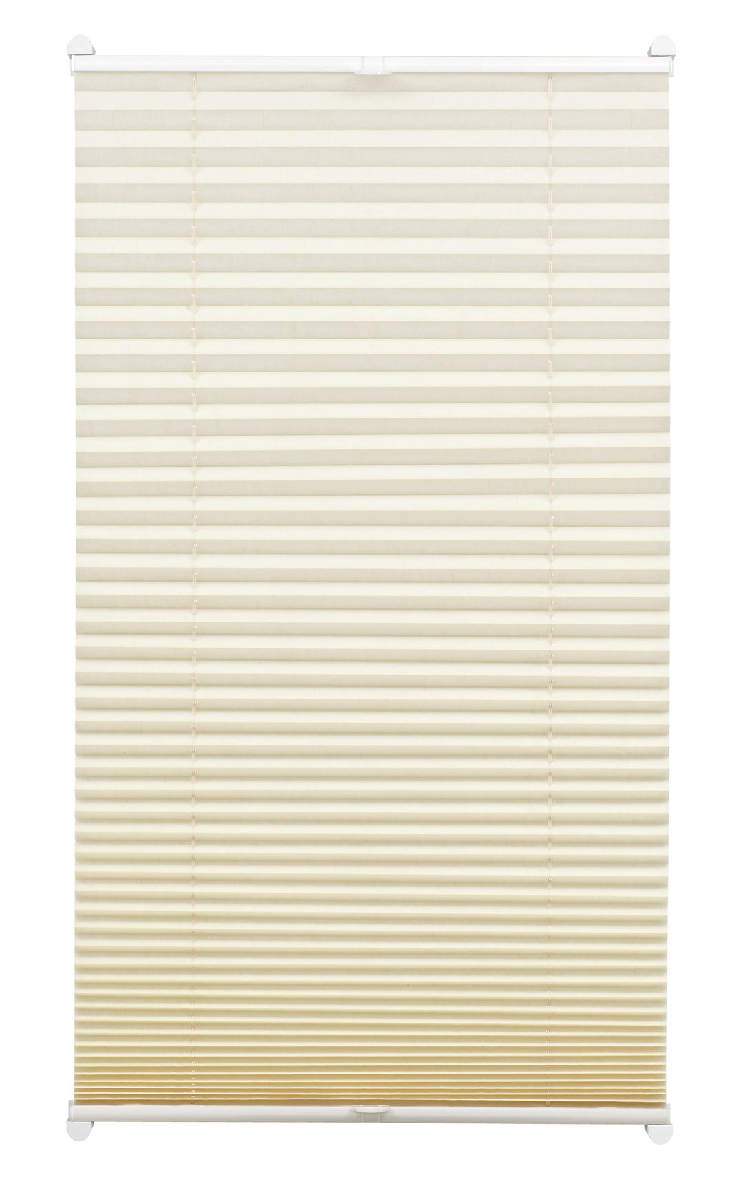 Gardinia Plissee, Kunststoff, Elfenbein, 70 x 130 cm 70 x 130 cm Elfenbein, 70 x 130 cm Elfenbein