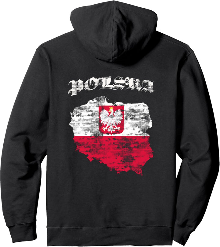 Polen Polieren Stolzflagge Pullover Hoodie