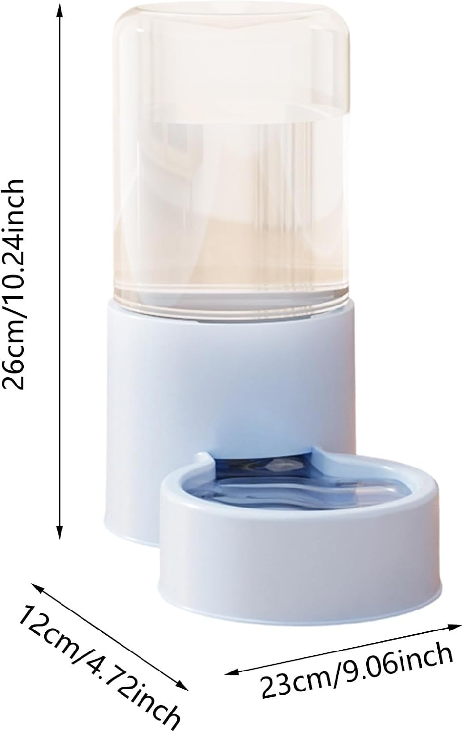 Automatischer Katzenfutterspender und Wasserspender Futterspender und Wasser Set, 2 Stück, Katzenfut