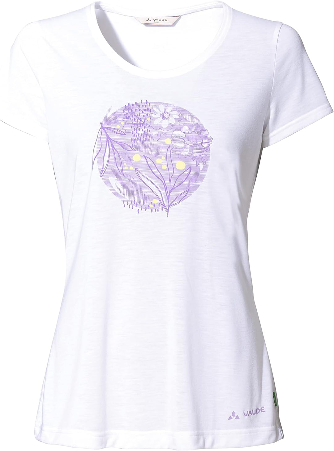 VAUDE Damen Women's Skomer Print T-Shirt Ii T-Shirt (1er Pack), Dark Sea Uni