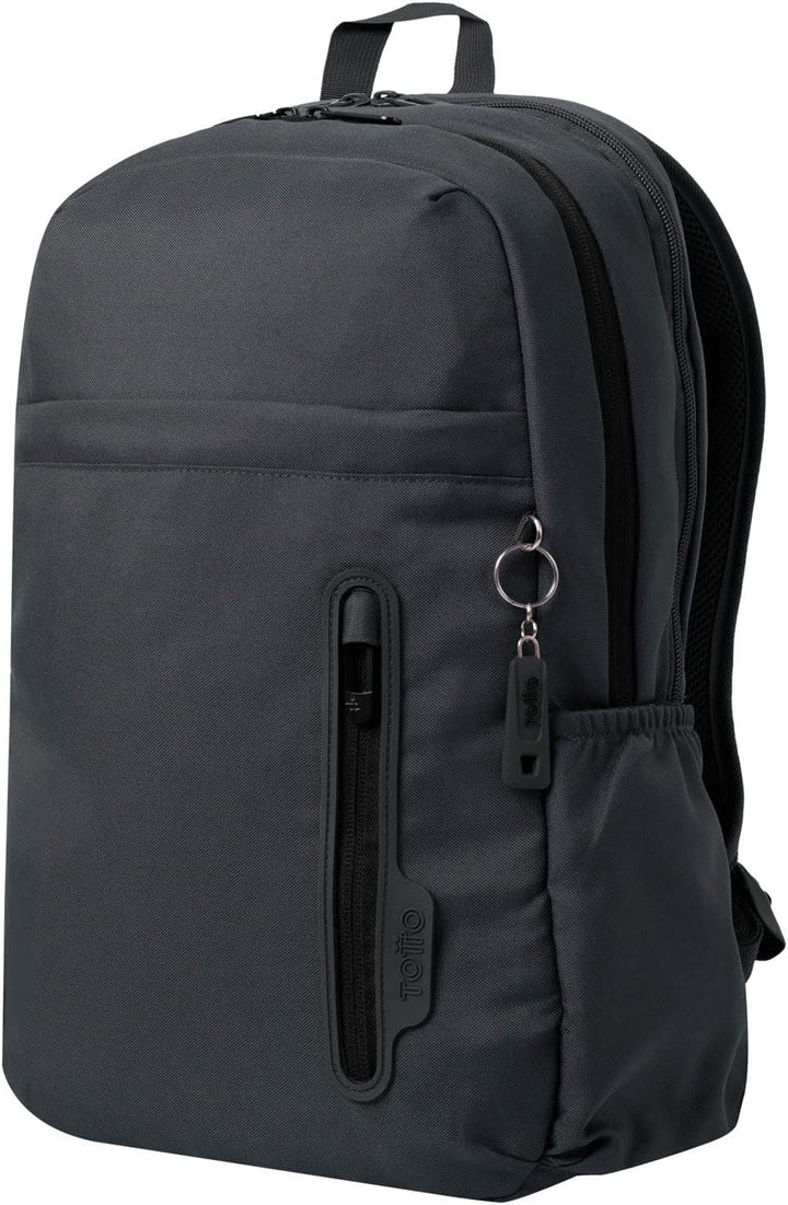 TOTTO Unisex Erwachsene Morral Ajiman Rucksack, grau, Einheitsgrösse