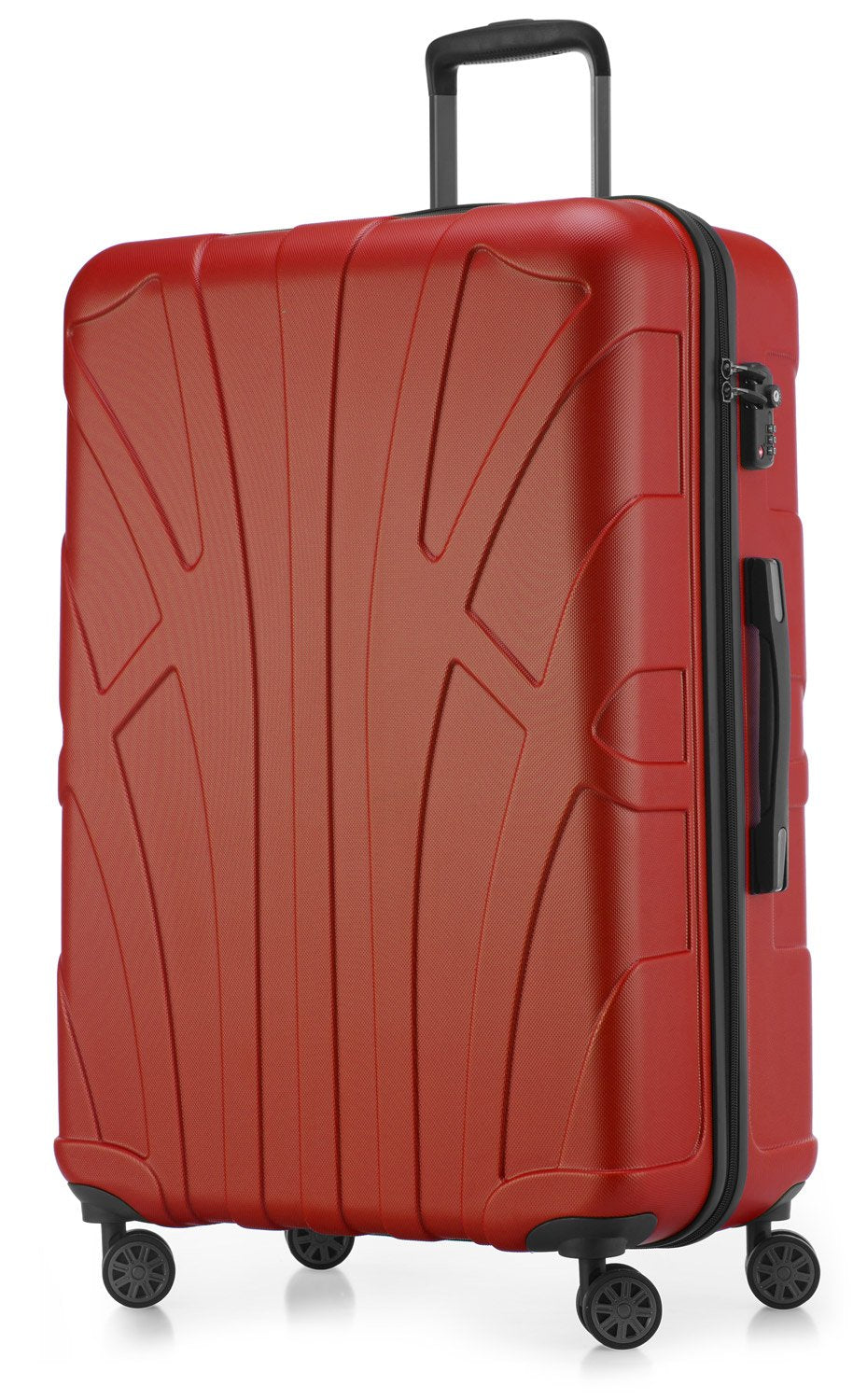 Suitline grosser Hartschalen-Koffer Koffer Trolley Rollkoffer XL Reisekoffer, TSA, 76 cm, ca. 96-110