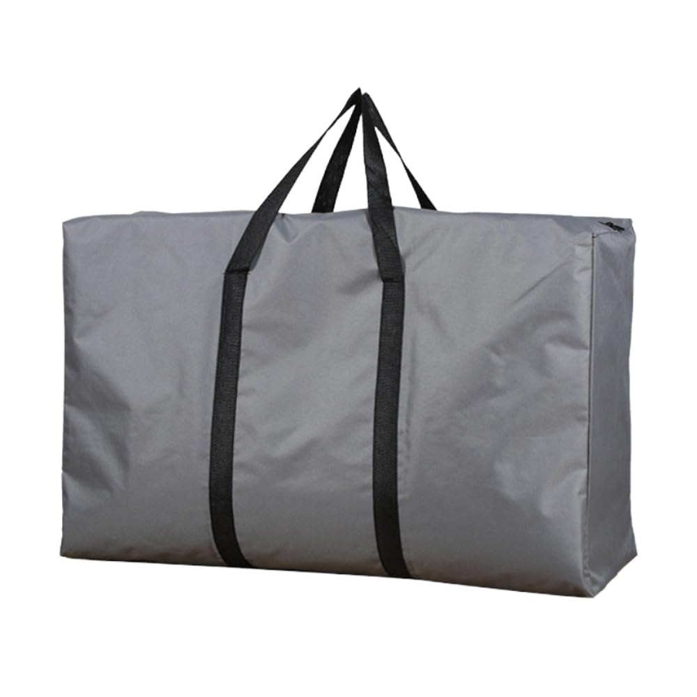 Aniyan Oxford Aufbewahrungstasche 80x50x25cm, Seesack mit Handgriff, Umzugstasche mit Reissverschlus