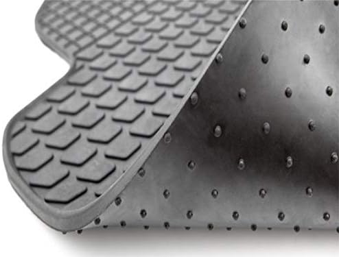 edecor Gummimatten Automatten Gummifussmatten Gummi Fussmatten Satz Set für Audi A6 C8 ab Bj. 2018