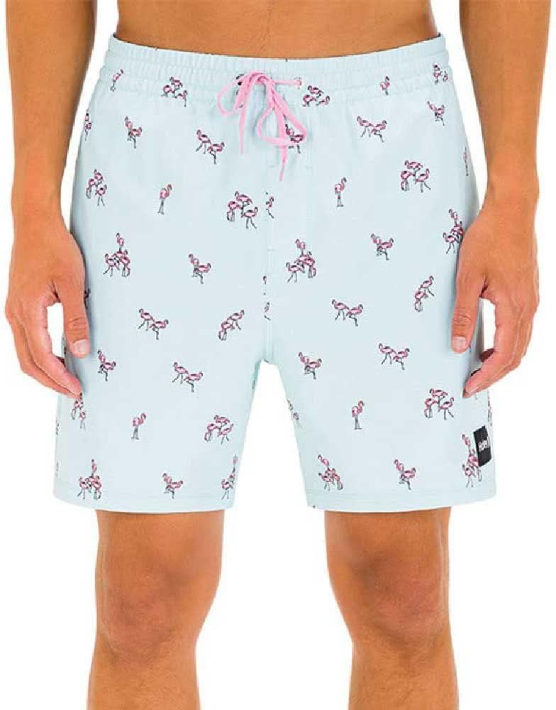 Hurley Herren Cannonball Volley 17' Board-Shorts M Blaugrün Gefärbt 2, M Blaugrün Gefärbt 2