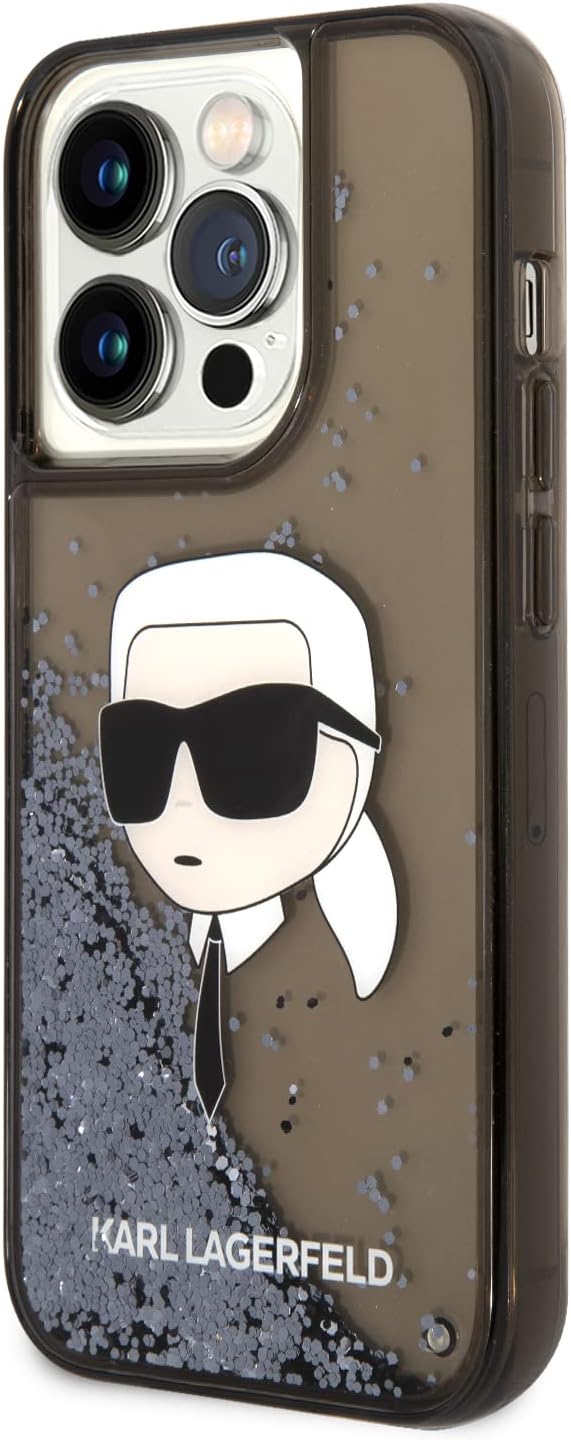 KARL LAGERFELD KLHCP14XLNKHCH Hülle für iPhone 14 Pro Max 6,7" Silber hardcase G