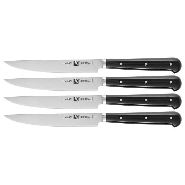 Zwilling Steakmesser 4er Set, Schwarz