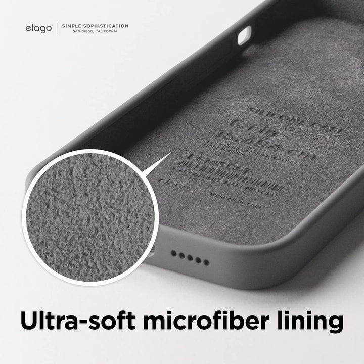 elago Schutzhülle für iPhone 14, Flüssigsilikon, Ganzkörper-Schutzhülle, stossfest, schlanke Handyhü