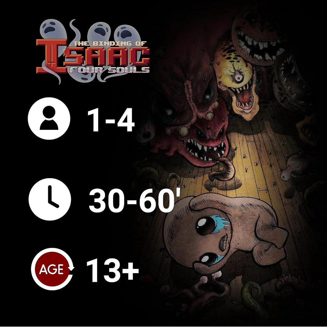 Maestro 76243 Binding of Isaac: Four Requiem-The Ultimate Collection-EN Boardgame, Bunt, Rechteckig