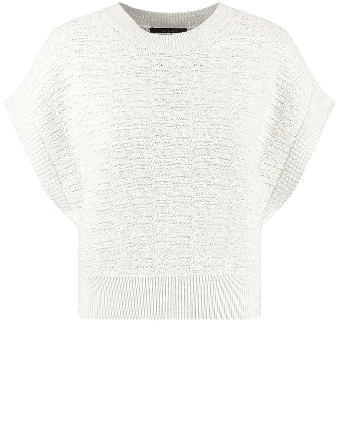 Taifun Damen 472401-15301 Pullunder 40 Offwhite, 40 Offwhite