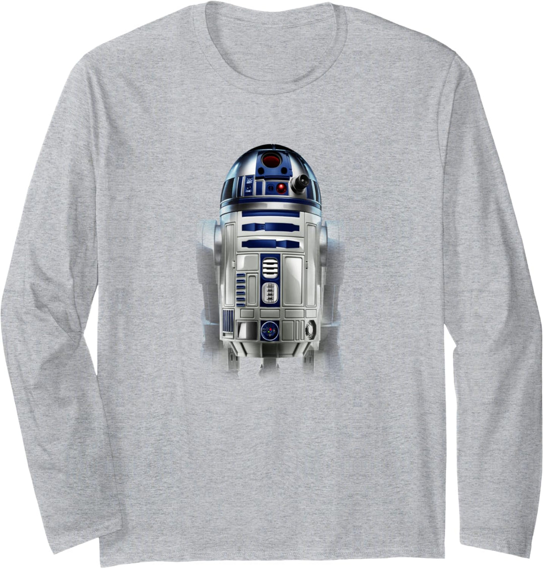 Star Wars R2-D2 Hi-Res Photo Pose Langarmshirt