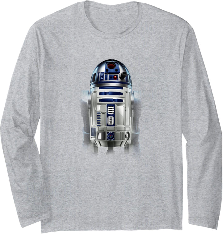 Star Wars R2-D2 Hi-Res Photo Pose Langarmshirt