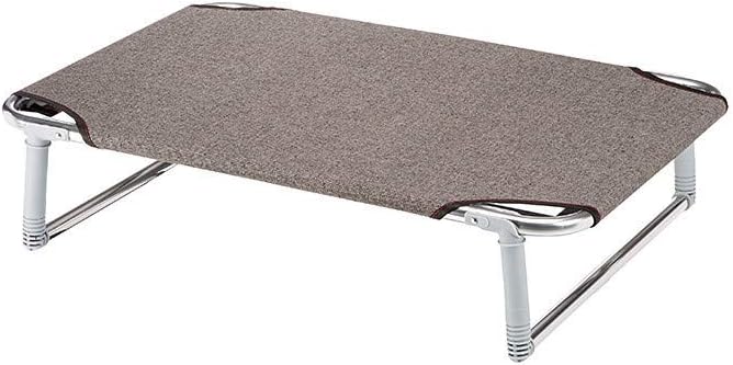 Ferplast Klappbett für Hunde DREAM 80, Liege aus massivem Aluminiumrahmen mit Stoffbezug und verstär