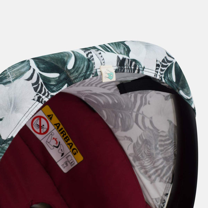 JYOKO KIDS Verdeck kompatibel mit Maxi Cosi Bebe Confort Pebble (Zebra), Zebra