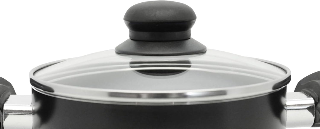 Topfset Metis 4 teilig, hochwertiges Aluminium, ELODUR® Edition Antihaftversiegelung, backofenfest u