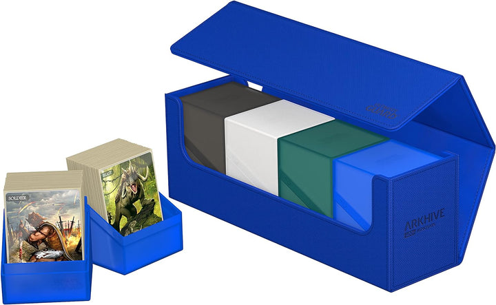 Ultimate Guard Arkhive 400+ XenoSkin Monocolor Blau, Blau