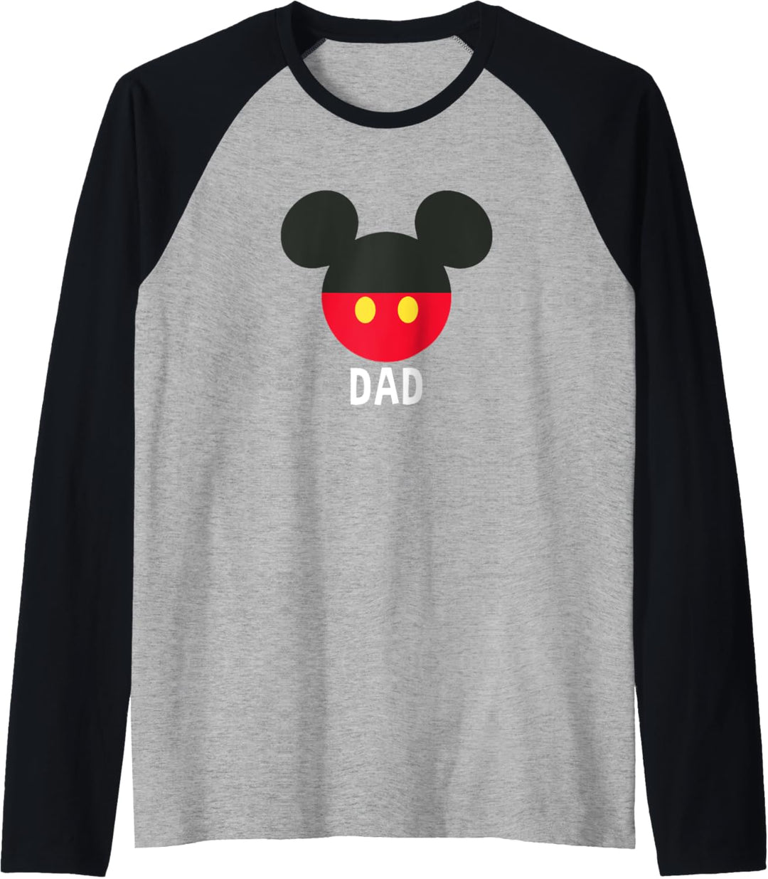 Disney Mickey Mouse Ears Disney Dad Raglan