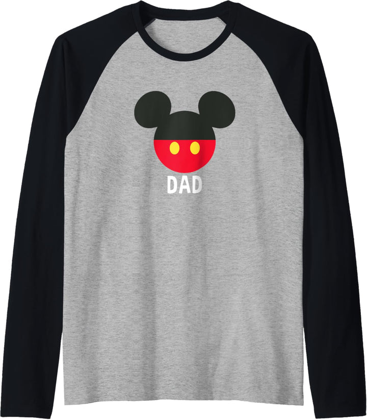 Disney Mickey Mouse Ears Disney Dad Raglan