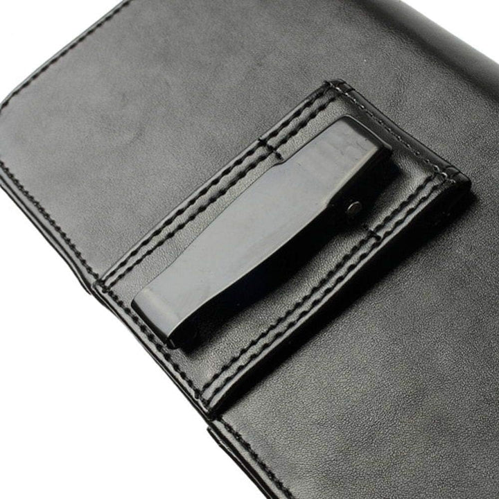 Belt Cover Premium Executive Synthetic Leather Horizontal Design and Clip Metal for Sony Xperia XZ1