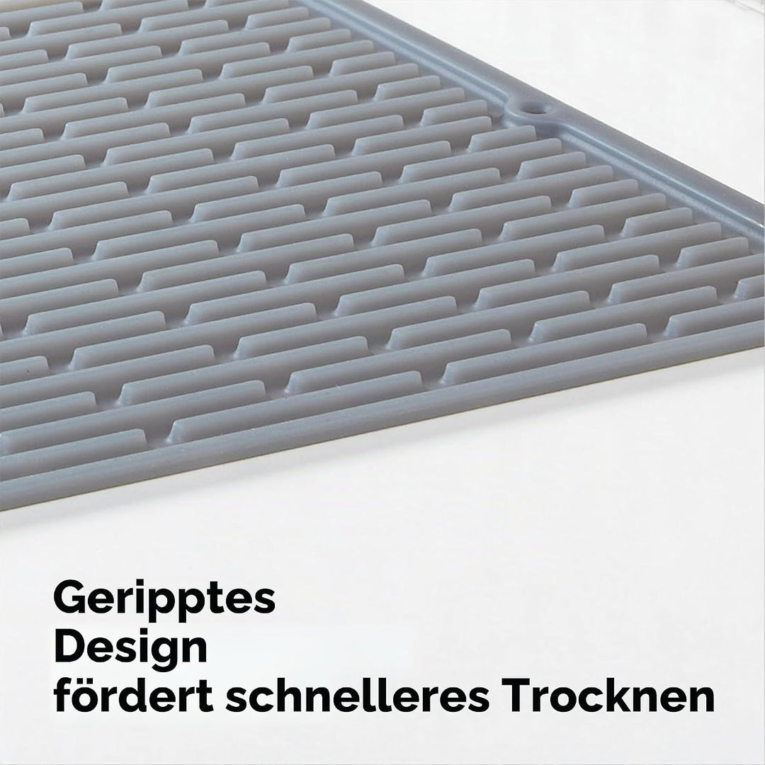 OXO Good Grips Groߟe Trockenmatte aus Silikon, 40 cm, 40 cm