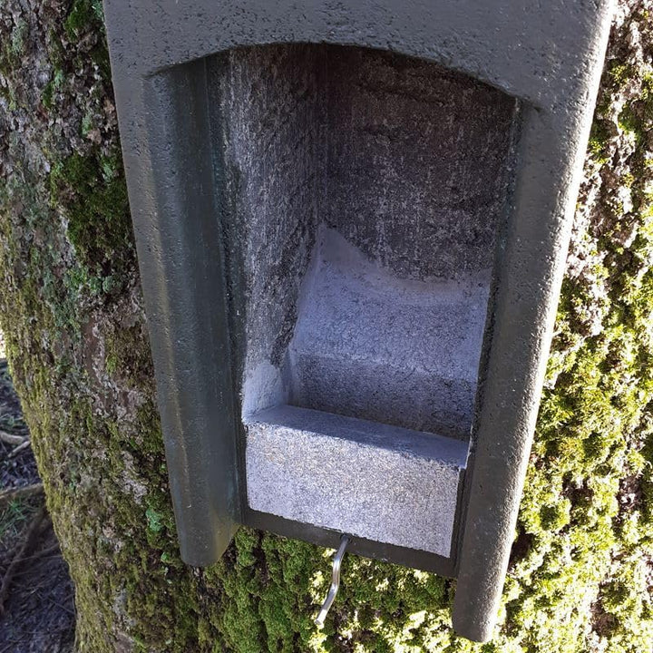 Fledermaus-Kuppelhöhle aus Holzbeton | Wetterfest | Fledermausquartier | Fledermauswochenstube | Gro