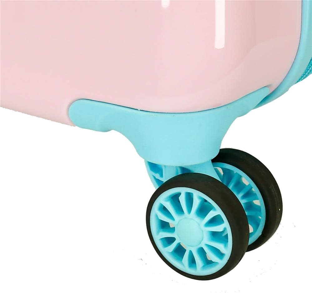 Disney Minnie Play All Day Kabinenkoffer Pink 38x55x20cm starres ABS Seitenkombinationsschloss 34L 2