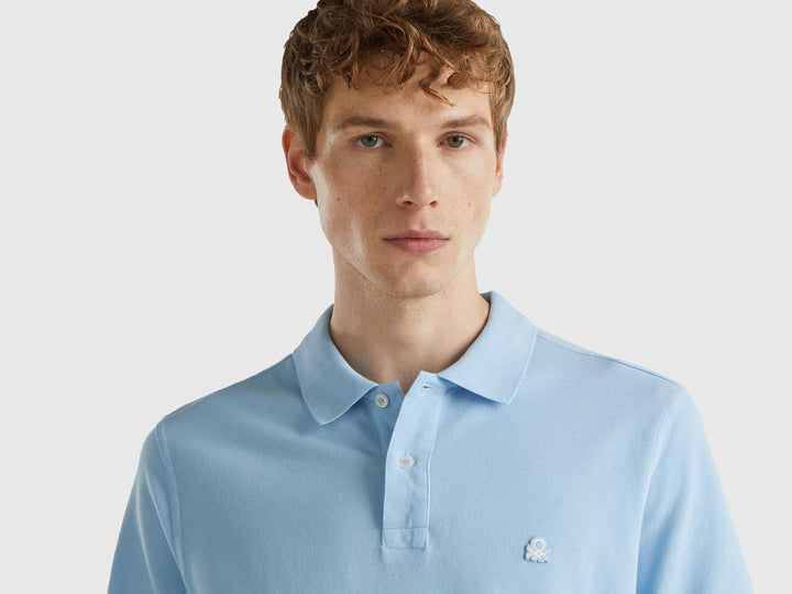United Colors of Benetton Herren Polohemd XS Blau, XS Blau
