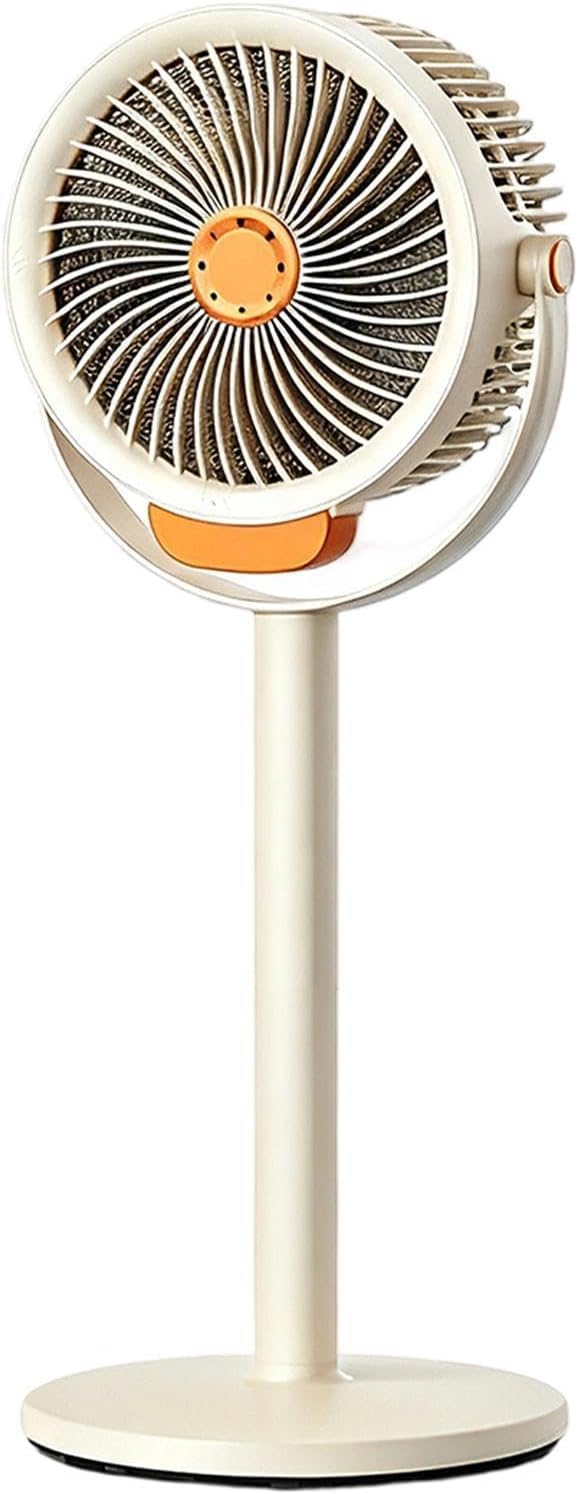 Standventilator Leistungsstarker höhenverstellbarer Luftstrom mit Weiss Battery type, Weiss Battery