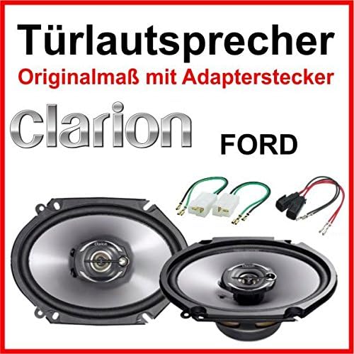 Clarion 6x8" speziell für Ford KA / StreetKA Vordere Türen 1996-2008