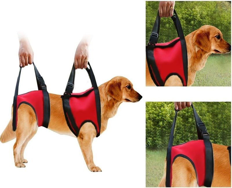 Hunde Tragehilfe vorne Hund Unterstützung Harness Pet Gehhilfe Heben Ziehen Weste Sling Unterstützun