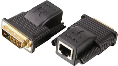 Aten VE066-AT DVI Extender (Verlaengerung) ueber Netzwerkkabel RJ45 20m Schwarz