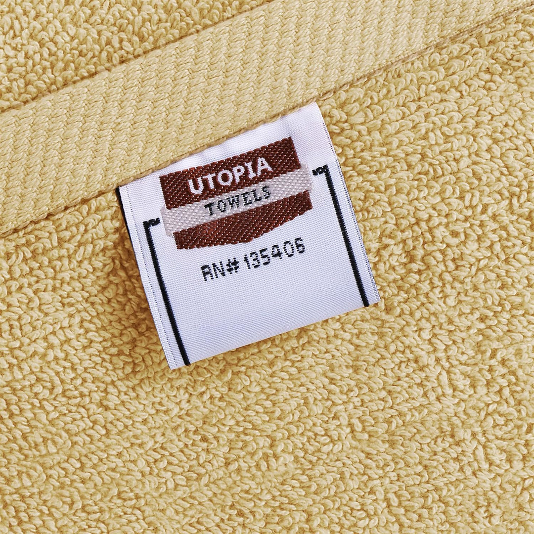 Utopia Towels Handtücher, Baumwolle, 600 g/m², 6 Stück Beige, Beige