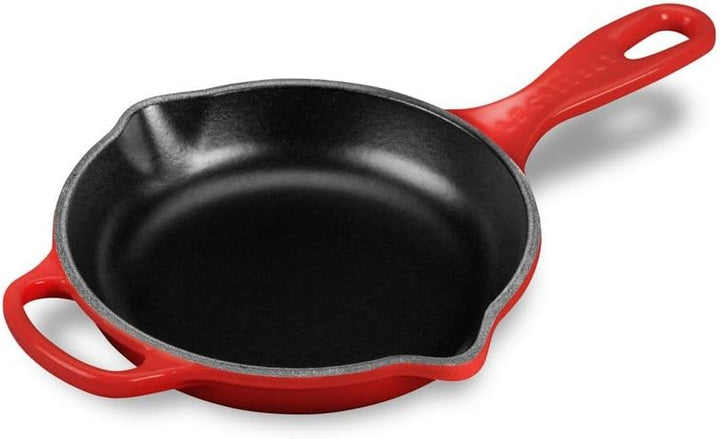 LE CREUSET Signature Gusseisen Brat- und Servierpfanne, Rund, Ø 16 cm, Für alle Herdarten inkl. Indu