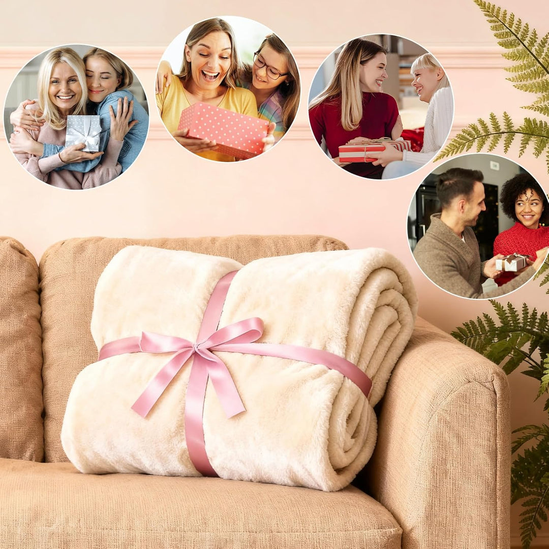 Geschenke für Frauen Männer, Flanelldecke Geburtstagsgeschenk für Freundin