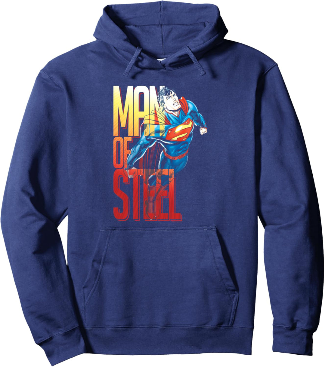 Superman Steel Flight Pullover Hoodie