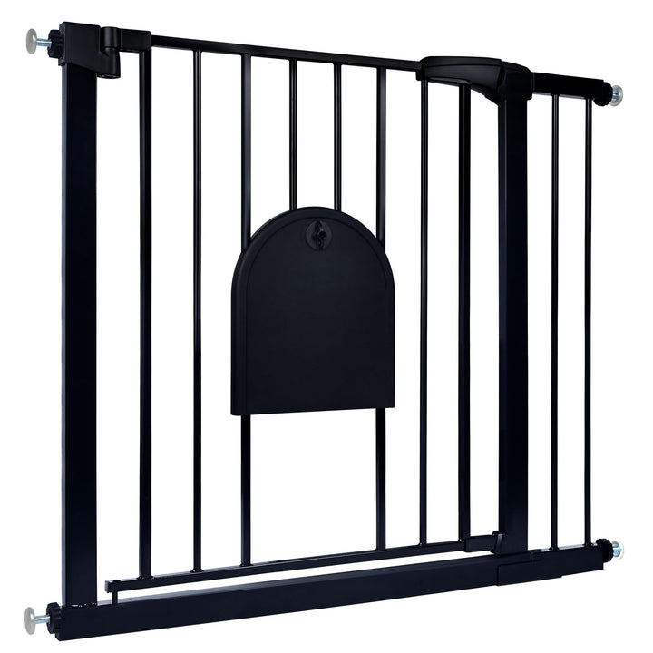 Aufun Treppenschutzgitter Türschutzgitter Kinder ohne Bohren, für 85-95 cm breit, Türgitter mit Druc