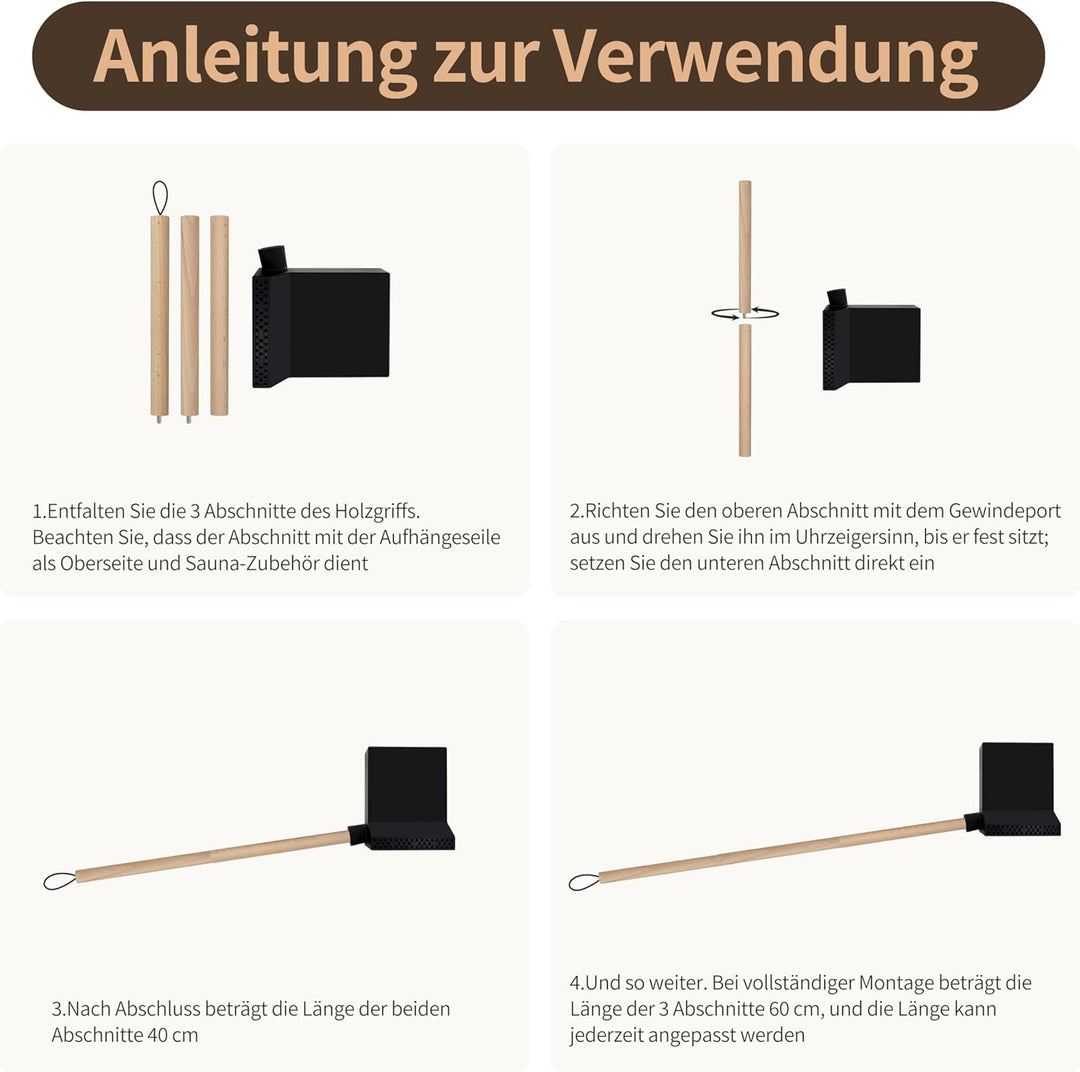 saunakelle, Saunakelle - Regenfall mit Regenfunktion - 350 ml, geeignet für Saunaaufgüsse und als Zu