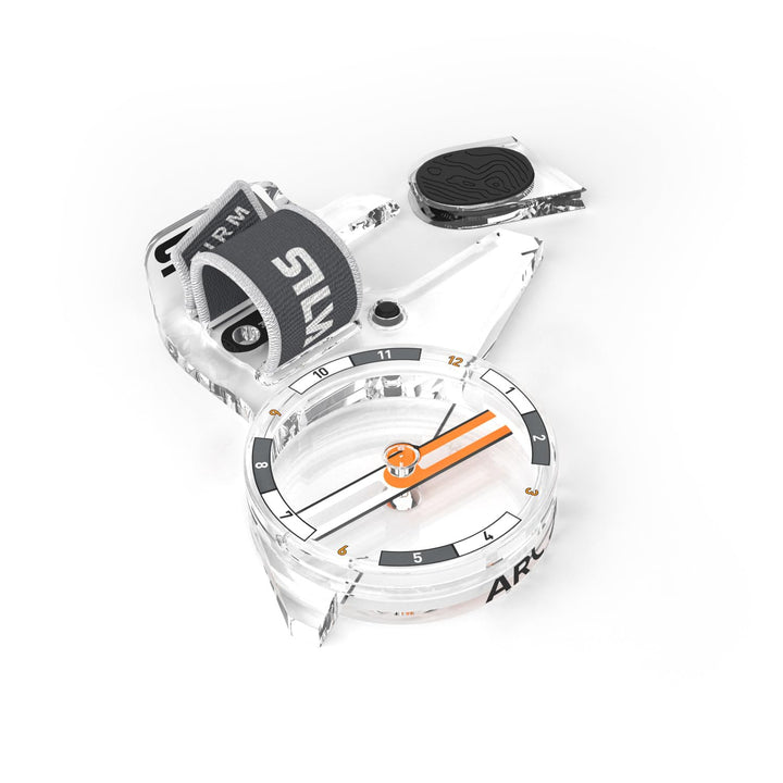 Silva Arc Jet S Kompass, durchsichtig, Standard