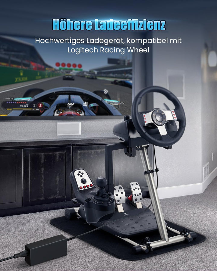 Ladegerät Netzteil für Logitech G29 G27 G25 G923 G920 G940 GT Driving Force Pro, Microsoft Wireless