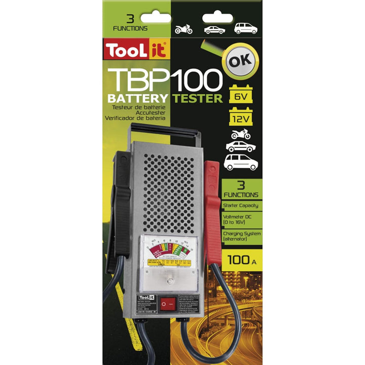 GYS TBP 100 55131 Batterieservice Zubehör, Silber, 37.2 x 17.2 x 10.3cm