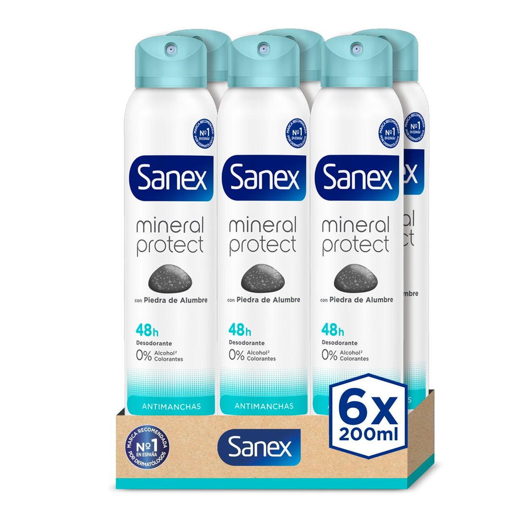 Sanex Natur Protect 0% Invisible Deodorant Vapo 200 ml Unisex
