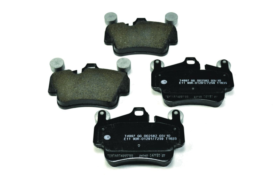 HELLA PAGID 8DB 355 012-721 Bremsbelagsatz - T1635 - Dicke/Stärke: 17mm - Bremssystem: Brembo - für