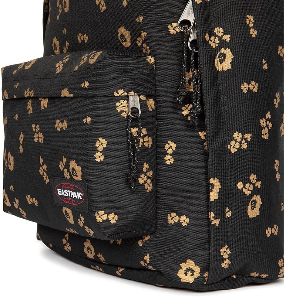 Eastpak OUT OF OFFICE Rucksack, 44 cm, 27 L, Flower Shine Black (Schwarz), Flower Shine Black