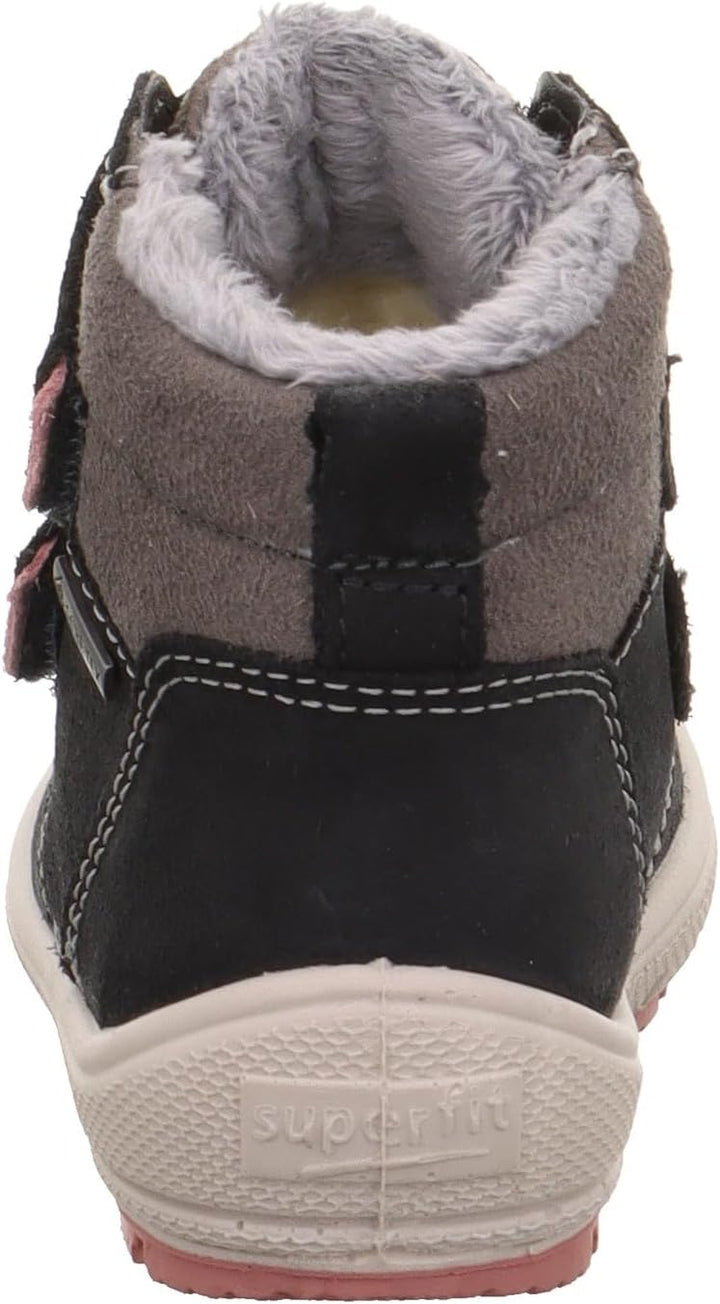 Superfit Jungen GroovySchneestiefel 22 EU Grau Rosa 2000, 22 EU Grau Rosa 2000