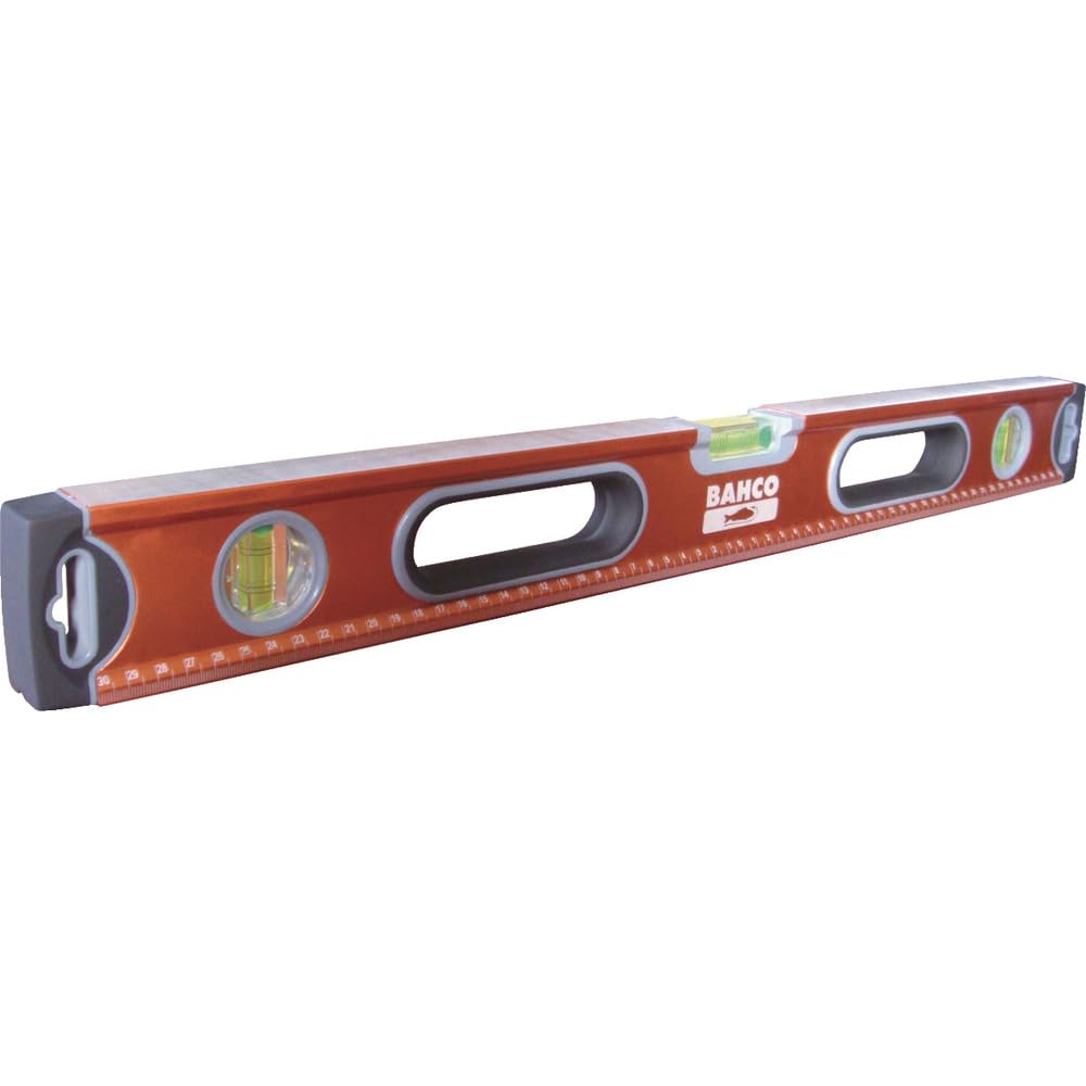 Bahco 466-800-M Wasserwaage mit Magnet 0.8m 0.5 mm/m 80cm magnetisch, 80cm magnetisch