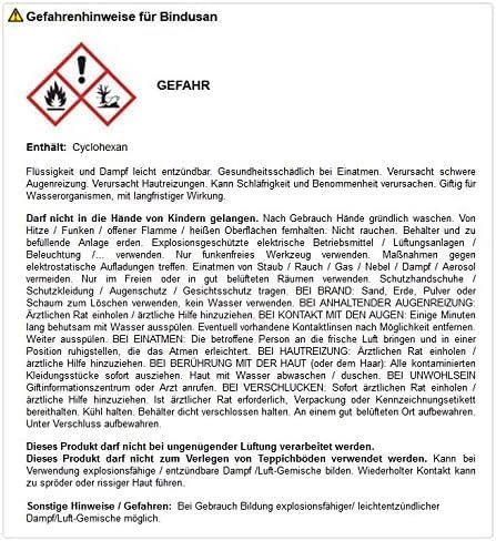 Bindusan Dose Schaumgummi-Kleber inkl.1 Pinsel zum Auftragen von E-Com24 (700 Gramm) 700.0 Gramm, 70